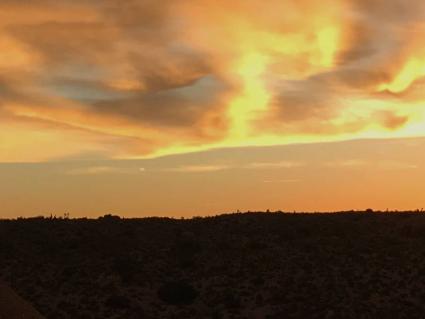 atardecer en montaña despierta